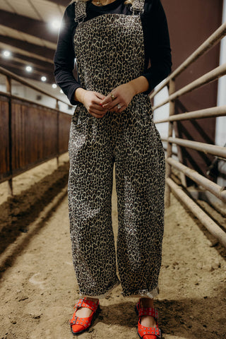 The Leopard Overalls