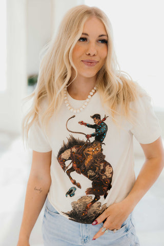 Rhinestone Bronc Tee