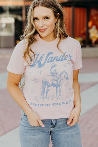 Wander Cowgirl Tee