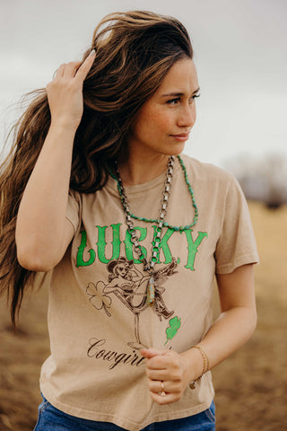 Lucky Cowgirl Tee