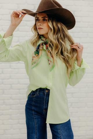 Ariat Lime Stripe Shirt