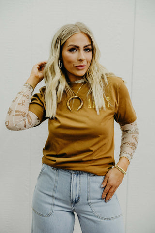 The Cowboy Mesh Top