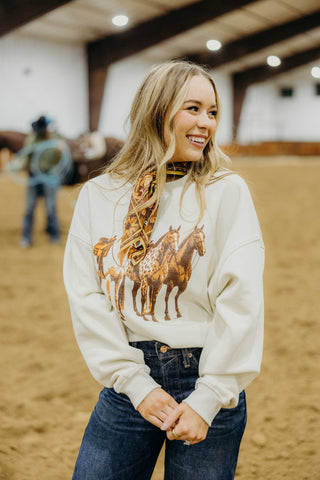 Horse Trio Sweatshirt