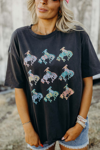 Neon Cowboy Tee