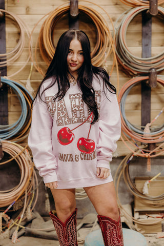 Paris Cherry Sweatshirt