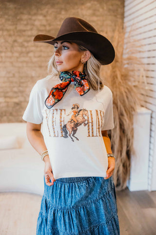 Yeehaw Cowgirl Tee