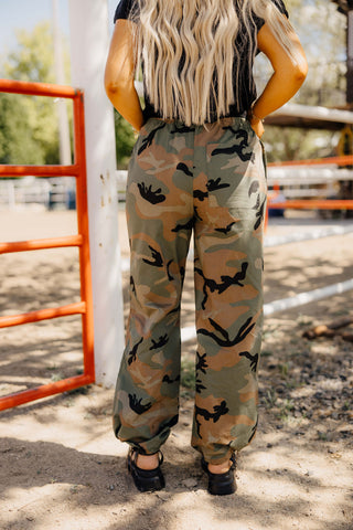 Camo Parachute Pants