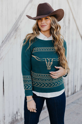 The Longhorn Sweater